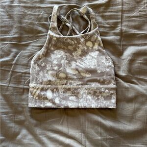Lululemon Athletica Camouflage Sports Bra